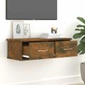 vidaXL Knižnica tmavý dub 60x26x18,5 cm spracované drevo