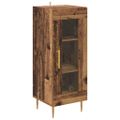 vidaXL Highboard 2 ks Staré drevo 34,5 x 34 x 180 cm Kompozitné drevo