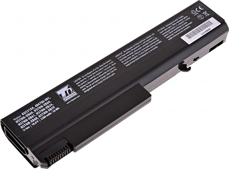 Batéria T6 Power pre HP 6530b, 6730b, 6930b, ProBook 6440b, 6450b, 6540b, 5200mAh, 56Wh, 6cell