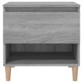 vidaXL Nočné stolíky 2 ks sivý dub sonoma 50x46x50 spracované drevo