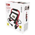LED reflektor ELION 30W, červeno-čierny, IP65, 4800 lm, neutrálna biela