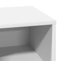 vidaXL Nočný stolík 2 ks Biela 50 x 34,5 x 50 cm Kompozitné drevo