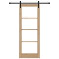 vidaXL Posuvné dvere ORKDAL Prírodná 78 x 202 cm