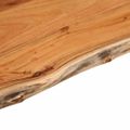 vidaXL Stolová doska 60x60x2,5 cm štvorcová masívna akácia živá hrana
