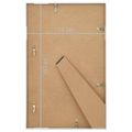 vidaXL Fotorámiky na stôl, koláž 10 ks, biele 13x18 cm, MDF