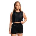 Dámske tielko Combat Black - GymBeam, veľkosť XS