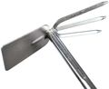 Záhradná motyčka s kypričom, dĺžka 290 mm, ergonomická rukoväť SIXTOL