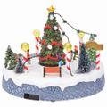 vidaXL Vianočná dekorácia dediny 22 x 21,5 x 17 cm Plast Viacfarebný