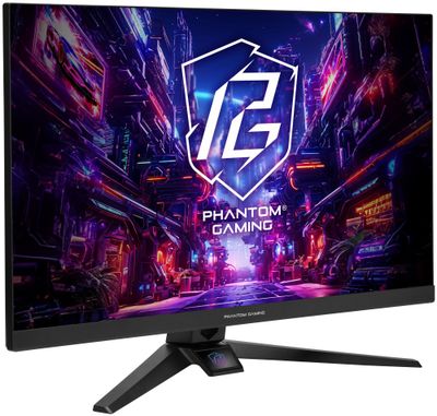 Phantom Gaming by Asrock monitor PG27FFT1A 27" /IPS/1920x1080/180Hz/ 450cd/m2/1ms/ 8bit/DP/2x HDMI/repro/VESA/otočný LED monitor, herný, 27", IPS, 1920×1080, 16:9, 180Hz, 1ms, 450cd/m2, DisplayPort, 2× HDMI, repro, VESA, čierny, energ. trieda E