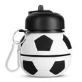 Skladacia silikónová fľaša NILS Camp NC4104 550ml futbal