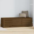 vidaXL Úložný box medovo-hnedý 109x36,5x33 cm masívna borovica