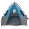 vidaXL Tipi stan 6-miestny Vodoodolný Modrá taft
