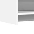 vidaXL Servírovacia skriňa Biela 75 x 36 x 80 cm Kompozitné drevo
