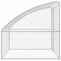 vidaXL Psí kennel Strieborná 2 x 2 x 2 m Pozinkovaná oceľ