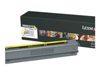 Vysoká výťažnosť - žltá - originálna - kazeta s farbivom - pre Lexmark XS925de
