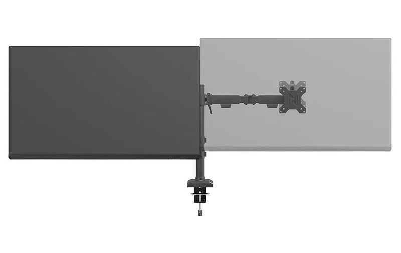 Neomounts NERO Double Flat Screen Desk Mount 10-32" (držiak na telefón + Quick-fix svorka/grommet)