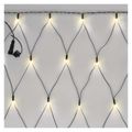Standard LED spojovacia vianočná reťaz – sieť, 1,5x2 m, vonkajšia, teplá biela