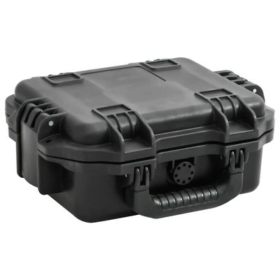 vidaXL Prenosné letové puzdro čierne 30x24,5x12,5 cm PP