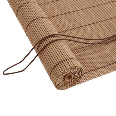 vidaXL Roleta Hnedá 110 x 160 cm Bambus