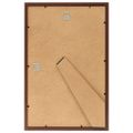 vidaXL Fotorámiky na stenu alebo stôl 5 ks hnedé 70x90 cm MDF
