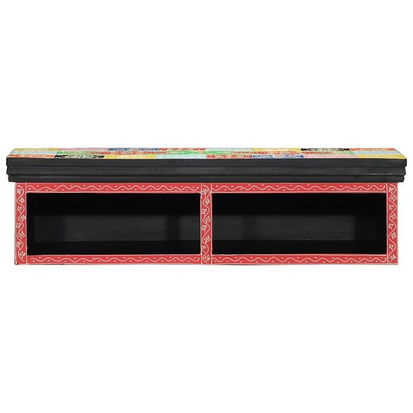 vidaXL TV skrinka Viacfarebný 80 x 30 x 22 cm Kompozitné drevo
