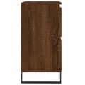 vidaXL Komoda hnedý dub 60x35x70 cm spracované drevo