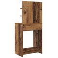 vidaXL Toaletné stolíky do spálne Staré drevo 80 x 39,6 x 135 cm