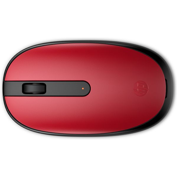 HP 240/Kancelárska/Optická/1 600 DPI/Bezdrôtová Bluetooth/Čierna-červená