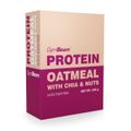 Proteínová ovsená kaša s chia a orechmi - GymBeam, čokoláda