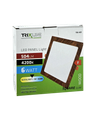 TR-149 LED panel 6W 504lm 4200K dekor drevo - štvorcový vstavaný Trixline