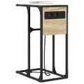 vidaXL Nočný stolík Sonoma dub 41,5 x 26 x 60,5 cm Kompozitné drevo