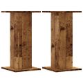 vidaXL Stojany na rastliny 2 ks staré drevo 30x30x60 cm kompoz. drevo