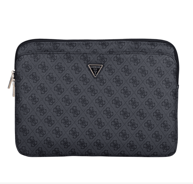Guess PU 4G Triangle Logo Obal pre Notebook 14'' Black