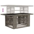 vidaXL Súprava záhradných pohoviek 7 ks Sivá a tmavo sivá polyratan