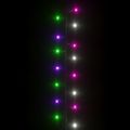 vidaXL Kompaktná LED reťaz, 3000 diód, pastelové farby 65 m, PVC