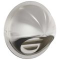 vidaXL Kryty vzduchových ventilátorov 8 ks Strieborná 100 mm