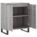 vidaXL Komoda sivý dub sonoma 60x35x70 cm spracované drevo