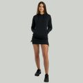 Dámska mikina ALPHA Longline Black - STRIX, veľkosť M, veľkosť oblečenia M