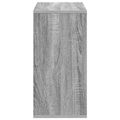 vidaXL Servírovacia skriňa Sivý Sonoma 59,5 x 27 x 57 cm