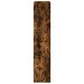 vidaXL Deliaca stena dymový dub 100x33x156,5 cm kompozitné drevo