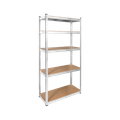 Kovový úložný regál Atos RB-1256 180x90x40 strieborný