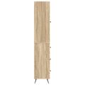 vidaXL Sada skríň 2 ks 34,5 x 34,5 x 90 cm Kompozitné drevo Dub sonoma