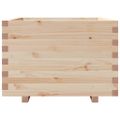 vidaXL Záhradný kvetináč 70x70x49,5 cm borovicový masív