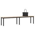 vidaXL lavička Prírodná 200 x 35 x 45 cm Masívne borovicové drevo