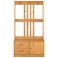 vidaXL Halový strom SANDNES 87x40x159,5 cm masívna borovica