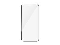 Ochrana obrazovky pre mobilný telefón - herná, ultraširoké prispôsobenie - sklo - farba rámu čierna - pre Apple iPhone 16 Pro