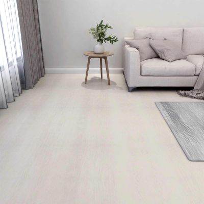vidaXL Podlahové dosky 5,11 m² 55 pcs PVC Svetlá béžová