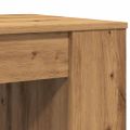 vidaXL Konferenčný stolík dub artisan 105x55x42 cm kompozitné drevo