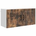 vidaXL Nástenná skrinka PORTO Dymová dub 80 x 31 x 40 cm