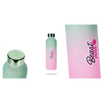 Fľaša Thirst Trap Bottle Gradient 500 ml - BeastPink
